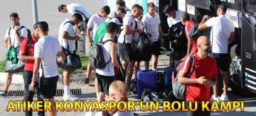 Atiker Konyaspor'un Bolu kampı