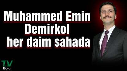 Muhammed Emin Demirkol her daim sahada