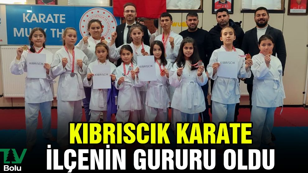 Kıbrıscık karate ilçenin gururu oldu