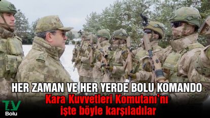 Kara Kuvvetleri Komutanı Orgeneral Bayraktaroğlu 2'nci Komando Tugay Komutanlığı'nda denetlemelerde bulundu